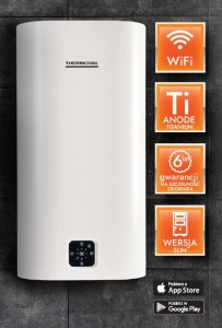 Bojler elektryczny Aqua Ti 100 WiFi Thermoval - 100 litrów 