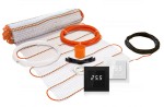 Zestaw ogrzewania podłogowego TV TT 170W/m2 - 1-stronnie zasilany - regulator programowalny TVT 33 czarny Thermoval - 10m2