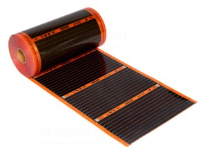 Folia grzejna TV PTC 100 - 120W/mb  Thermoval - 120W/m2