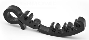 Uniwersalny uchwyt do przewodów grzejnych mocowanych w rynnach Thermoval  - 25 sztuk 