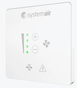 Panel sterowania Save Light Systemair - biały - 319118