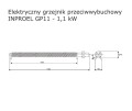 Inproel GP 11 elektryczny grzejnik przeciwwybuchowy wymiary 3.jpg