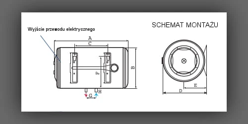 Schemat montażu