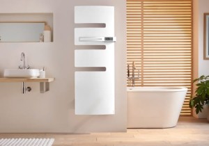 Elektryczny grzejnik łazienkowy Serenis biały Atlantic – 500 W