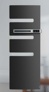 Elektryczny grzejnik łazienkowy Serenis ANTRACYT Atlantic – 750 W  