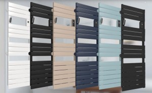 Elektryczny grzejnik drabinkowy ADELIS Granatowy  Atlantic - 500 W