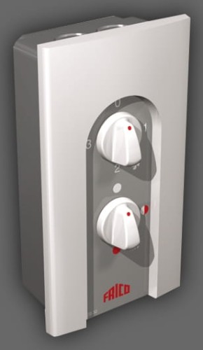 Regulator przepływu powietrza FRICO - 3-stopniowy - CB32